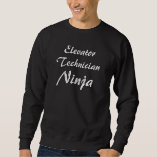 Titel van beroep elevator technicus trui