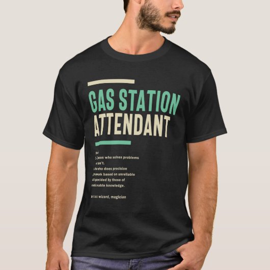 Titel van gasterstation Begeleidende functie T-shirt (Voorkant)