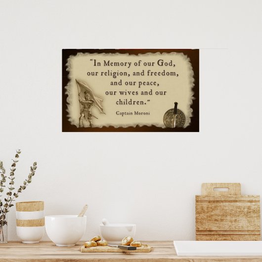 Titel van het poster van vrijheid (Keuken)