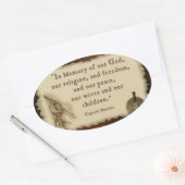 Titel van Liberty Stickers (Envelop)