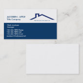 Titel Visitekaartjes bedrijf (Voorkant / Achterkant)