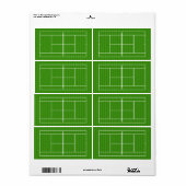 TITEL VOOR DE AANDUIDING VAN DE LIJNLIJN VAN HET H ETIKET (Full Sheet)