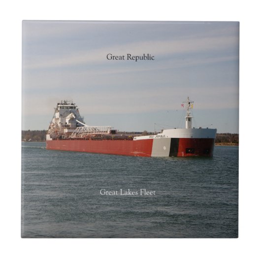 Titel voor grote republiek tegeltje (Voorkant)