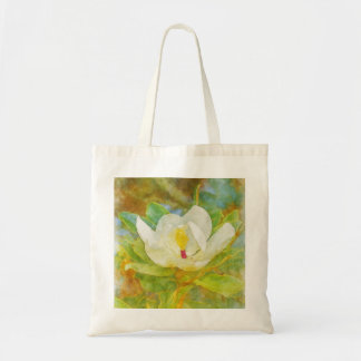 Titel Waterverf Magnolia Bloom Canvas tas