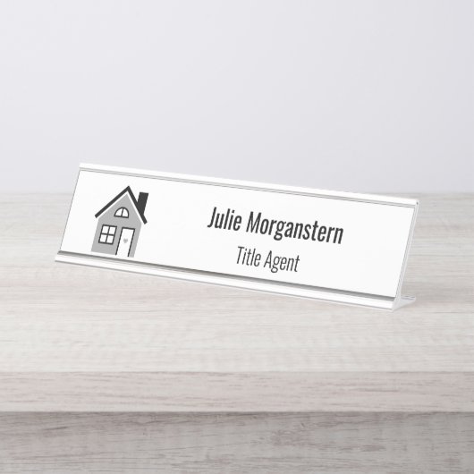 Titelagent Bureau Naambordje (Voorkant)