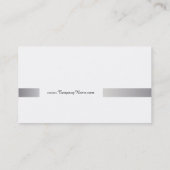 Titelbalk (sterling Silver) Visitekaartje (Achterkant)