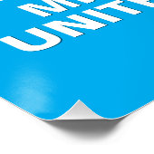 Titelhouder deurposter voor afscheid show perfect poster (Hoek)