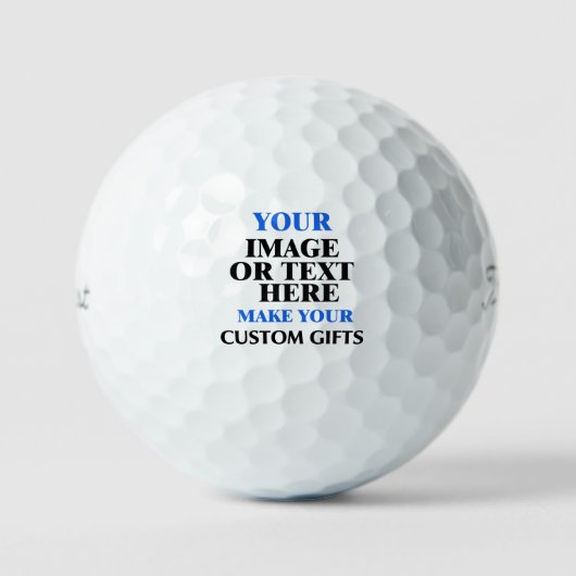 Titellijst, aangepaste geschenken | Gepersonalisee Golfballen (Voorkant)