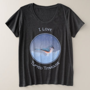 Titelmatige muisverf - Kute Original Dog Art Grote Maat T-shirt