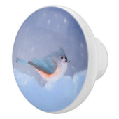 Titelmatige muisverf - Kute Original Dog Art Keramische Knop (Rechts)