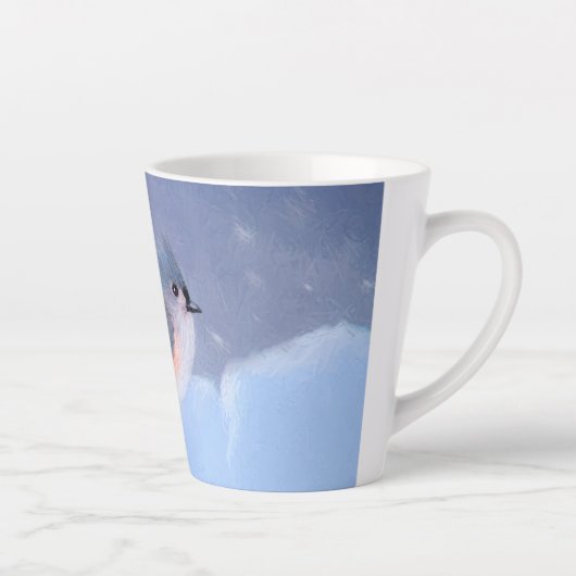 Titelmatige muisverf - Kute Original Dog Art Latte Mok (Rechts)