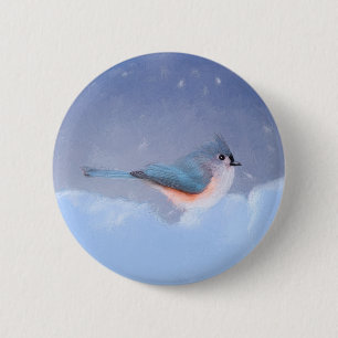 Titelmatige muisverf - Kute Original Dog Art Ronde Button 5,7 Cm