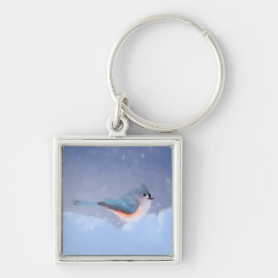 Titelmatige muisverf - Kute Original Dog Art Sleutelhanger