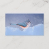 Titelmatige muisverf - Kute Original Dog Art Visitekaartje (Achterkant)