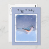 Titelmatige muisverf - Oorspronkelijke vogelkunst Briefkaart (Voorkant / Achterkant)