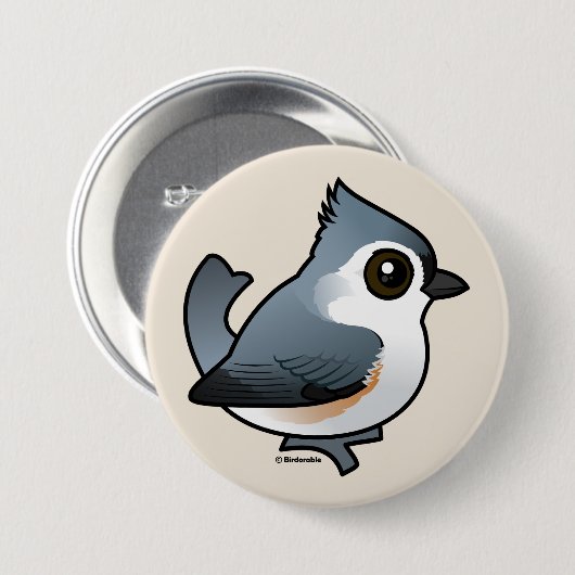 Titelmuis Ronde Button 7,6 Cm (Voorkant /achterkant)