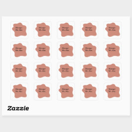 Titelnaam Vierkante Sticker