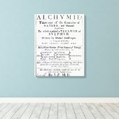 Titelpagina bij de Engelse editie Canvas Afdruk (Insitu (Houten vloer))