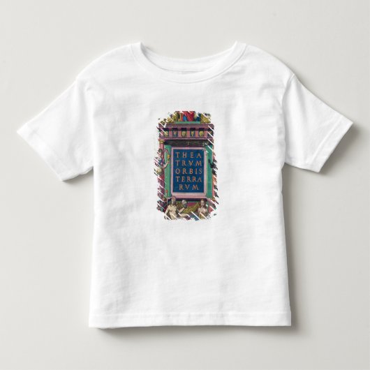 Titelpagina, derde editie "Theatrun Orbis Kinder Shirts (Voorkant)
