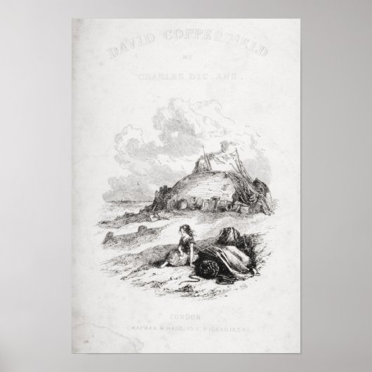 Titelpagina illustratie van 'David' Poster (Voorkant)