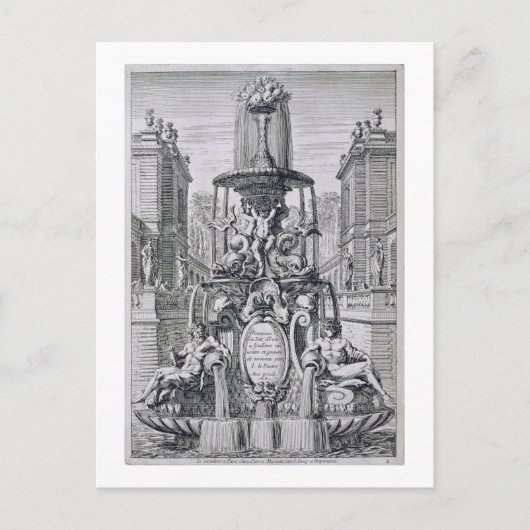 Titelpagina van 'fontein and Waterjets in the Ita' Briefkaart (Voorkant)