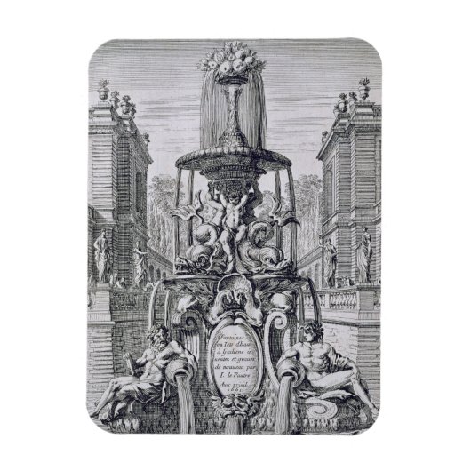 Titelpagina van 'fontein and Waterjets in the Ita' Magneet (Verticaal)