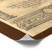 Titelpagina van Os Lusíadas - 1572 ed Poster (Hoek)