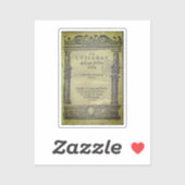 Titelpagina van Os Lusíadas - 1572 ed Sticker (Vel)