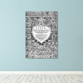 Titelpagina voor de Engelse vertaling Canvas Afdruk (Insitu (Houten vloer))