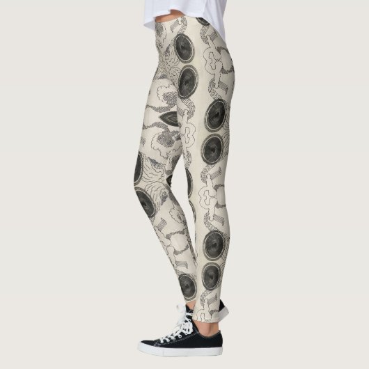 titelpatroon leggings (Links)