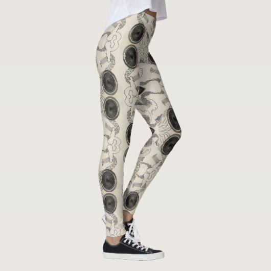 titelpatroon leggings (Rechts)