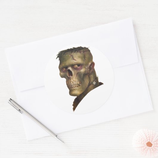 Titels Ronde Sticker (Envelop)