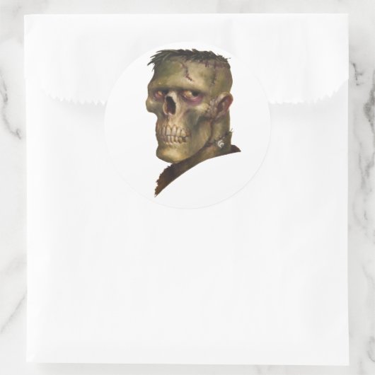 Titels Ronde Sticker (Tas)