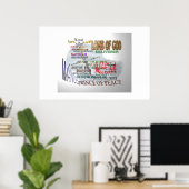 Titels van Jezus Christus Poster (Thuiskantoor)