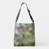 Tithonia in de tuin crossbody tas (Achterkant)