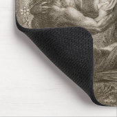 Tithonus, Aurora's man, veranderde in een Grasshop Muismat (Hoek)