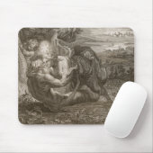 Tithonus, Aurora's man, veranderde in een Grasshop Muismat (Met muis)