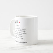 TITI-definitie, tante, tante Koffiemok (Voorkant links)