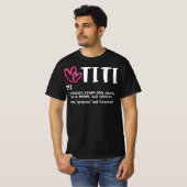 titi definition best aunt ever gift t-shirt (Voorkant volledig)