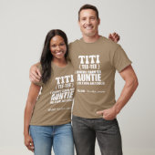 Titi dfinitionee Funny and Cute Gift for Aunt funn T-shirt (Unisex)