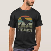 Titi Saurus Rex Dinosaur TitiSaurus Family Matchin T-shirt (Voorkant)