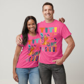 Titi van de One-a-Saurus 2e verjaardag dinosaurus T-shirt (Unisex)