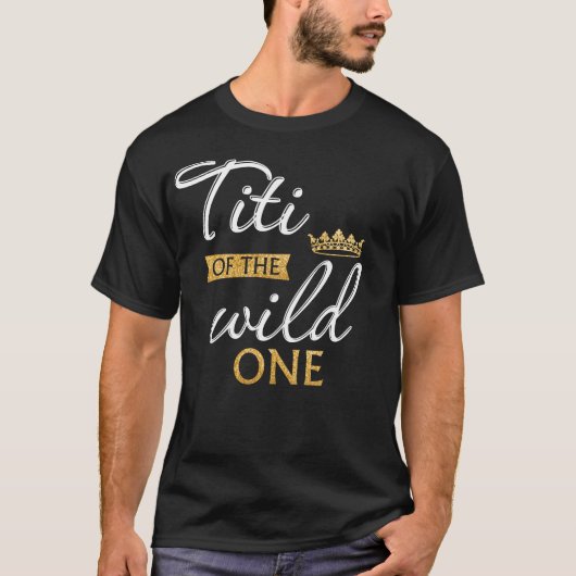 Titi van de Wild One 1st Birthday First Thing Funn T-shirt (Voorkant)