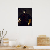 Titian Alfonso d'Este, Duke of Ferrara Poster (Keuken)