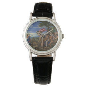 TITIAN - Bacchus en Ariadne 1522 Horloge