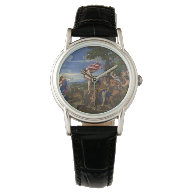 TITIAN - Bacchus en Ariadne 1522 Horloge (Voorkant)