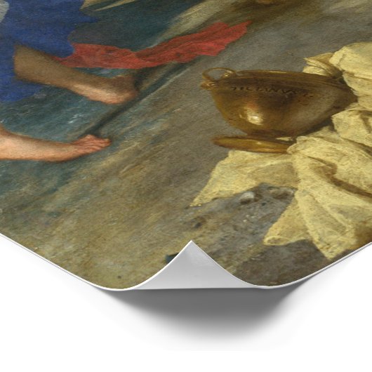 Titian Bacchus en Ariadne Poster (Hoek)