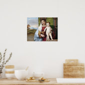 Titian Gypsy Madonna Poster (Keuken)