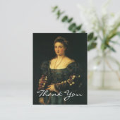 Titian's duchess of Urbino Briefkaart (Staand voorkant)