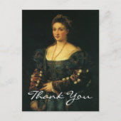 Titian's duchess of Urbino Briefkaart (Voorkant)